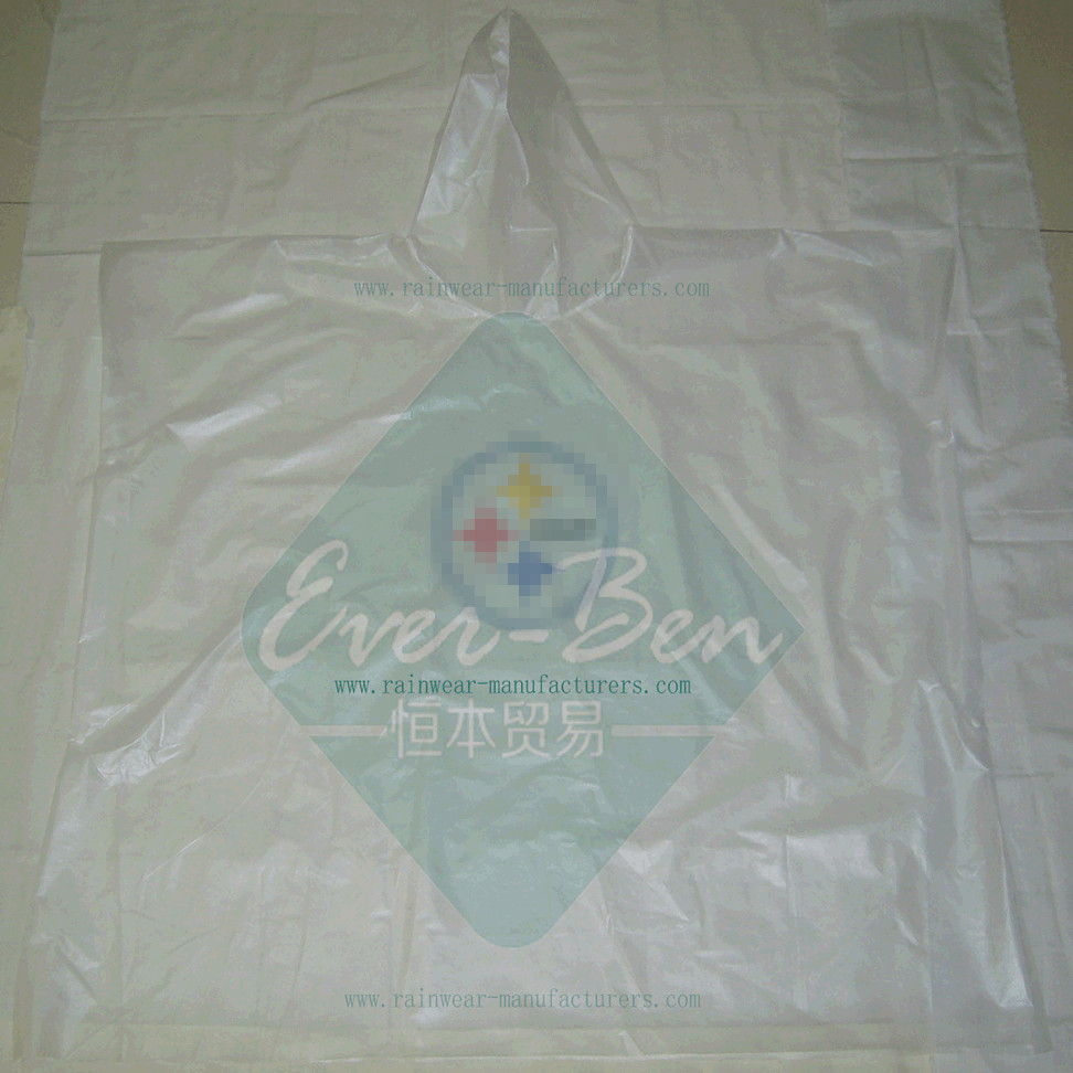 Non-woven Promotional rain ponchos supplier